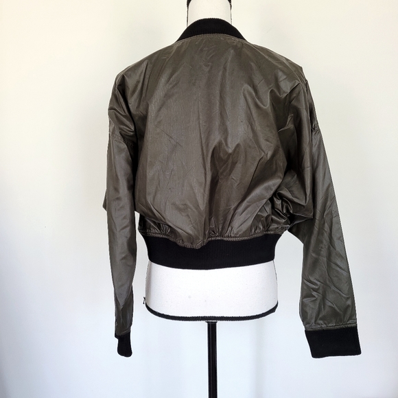 Forever 21 satin varsity jacket size small - Picture 2 of 12